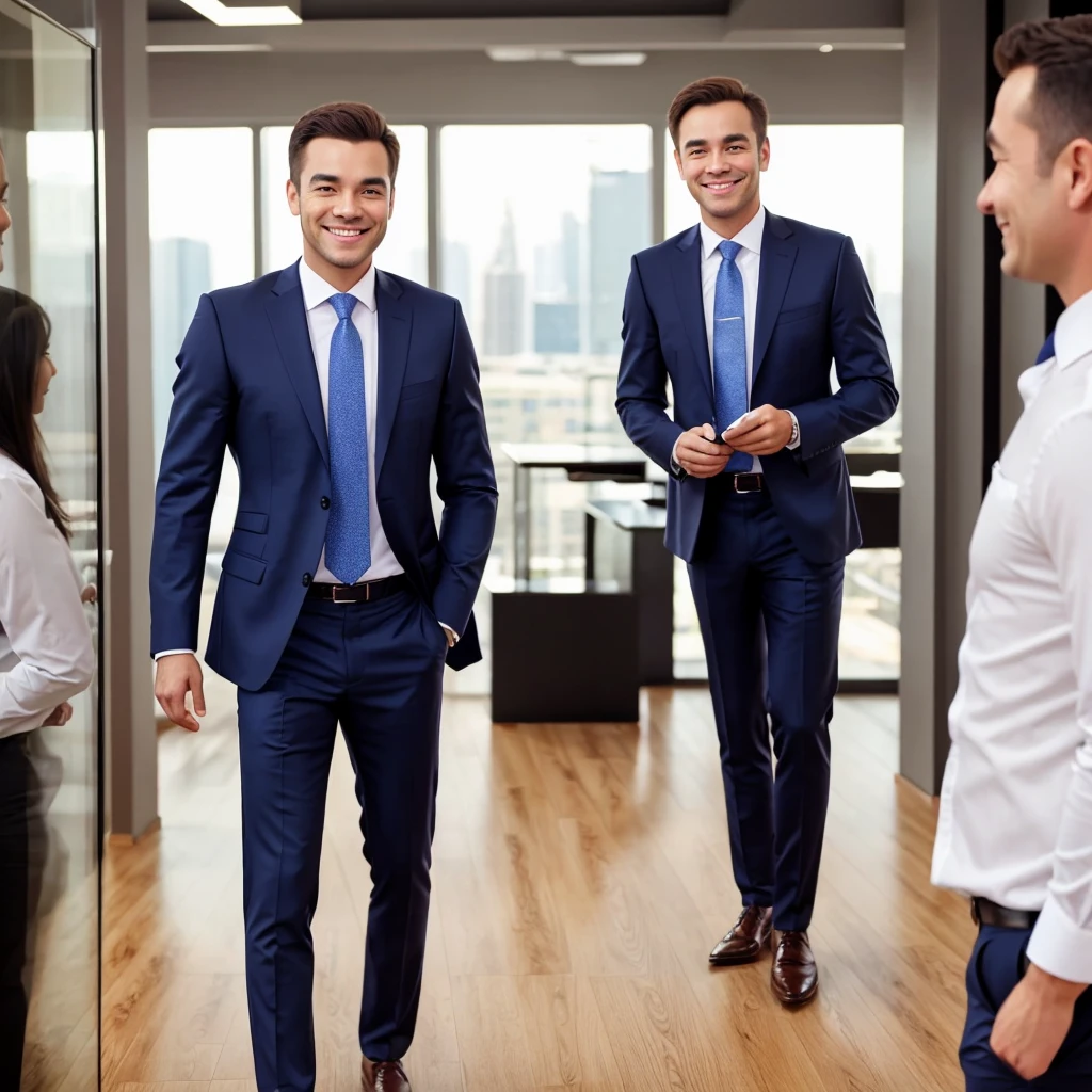 1 person,male,Handsome,suit,investor,Facing the front with the whole body,A lot of money in my hands,smile,Daytime,seminar