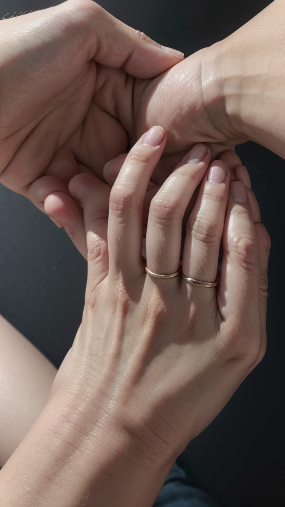 Hands grabbing 