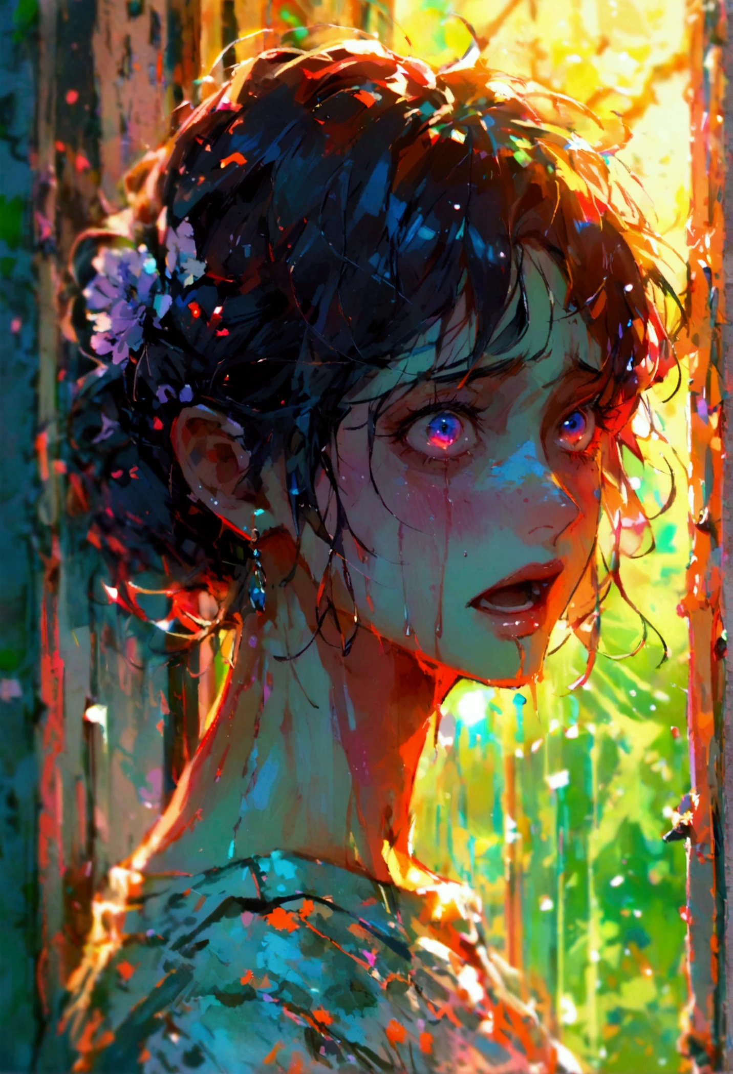 Portrait of the Exorcist, Desolate house, Scared、commander