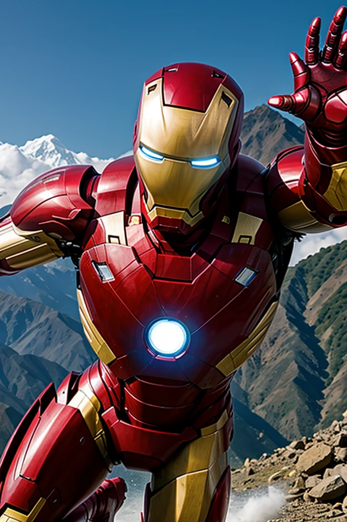 Iron man in nepal