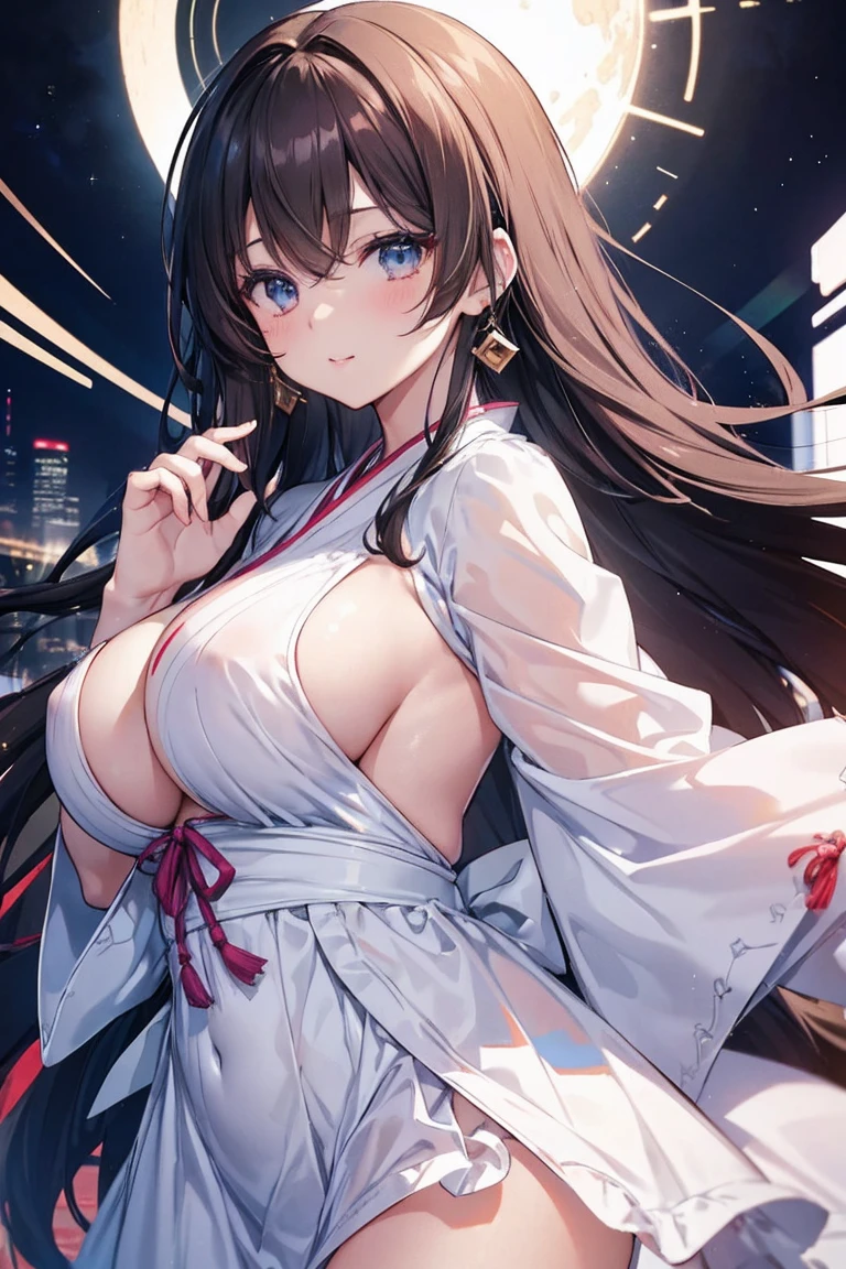 masterpiece、最high quality、High resolution、High-quality images、8K, 1 female、Skin Radiance、Skin Texture、Expression of fine eyes, realism, detailed manga style, Manga art style, Perfect Line Drawing, Beautiful line art, digital manga art girl, clear, charm, Front view, (Perfectly Detailed face), (Beautiful Hands) 、(Five Fingers:1.3)、Photorealistic images, Written boundary depth,
One Girl, bangs, blue eyes, Brown Hair, Mouth closed, From the side, Hair between the eyes、View Audience, Long Hair, night, star , Upper Body, Bright and colorful, Strong color contrast, ((Shooting with a digital SLR)), photograph, Becoming a pro, Realistic, Are standing, Hot Face, blush, (Shiny skin), Browsing Caution, ((Lifeで:1.3)), cute, cute, Japanese, high school girl, height: 158cm, , 最high quality, shape, Very detailed, In detail, High resolution, 8K壁紙, Perfect dynamic composition, Beautiful details, Big Breasts, Random sexy poses, whole body, Like a real human being, smile, nude, gravure, 1 female, Black Hair, Long Hair, 15 years oldts:1.3), 最high quality, 8K, high quality, High resolution, (Thick lips), ((Looking at the audience)), double eyelid, Beautiful woman, whole body, Dutch Angle, ((cuteネックレス:1.3)), ((Blur the background:1.3)), Big Breasts, Brown Hair,masterpiece、Life, Are standing, Cowboy Shot, Dutch Angle, ((naked)), cuteネックレス, 最high quality、High resolution、High-quality images、8K, 1 female、Skin Radiance、Texture of skin and clothing、Expression of fine eyes、Girl with long shiny hair, Manga inspired by Lee Jong-suk, Trending on deviantart, realism, detailed manga style, Manga art style, Perfect Line Drawing, Beautiful line art, digital manga art girl, K-POPアイドル, dress, Beautiful brown eyes, Fuller lips, Gorgeous face with attention to detail, (cutesmile), charm的な, Innocent, Side view, (Perfectly Detailed face), (Detailed and carefully hand-drawn) Photorealistic images, Written boundary depth,(alone:1.4),(One girl:1.4),(blue eyes:1.2),(Detailed face:1.3),(Beautiful attention to detail:1.3),(Slightly parted lips:1.2),(Embarrassed look:1.3),(Blushed:1.2),(Slender body:1.2),(Large Breasts:1.3), (masterpiece:1.2),(最high quality:1.3),(超High resolution:1.2),(Realistic:1.1), roller:cuteGirlMix4_v10:0.5,roller:韓国人shapeらしさ_At 3 p.m.:0.3,((Big Breasts:1.5))