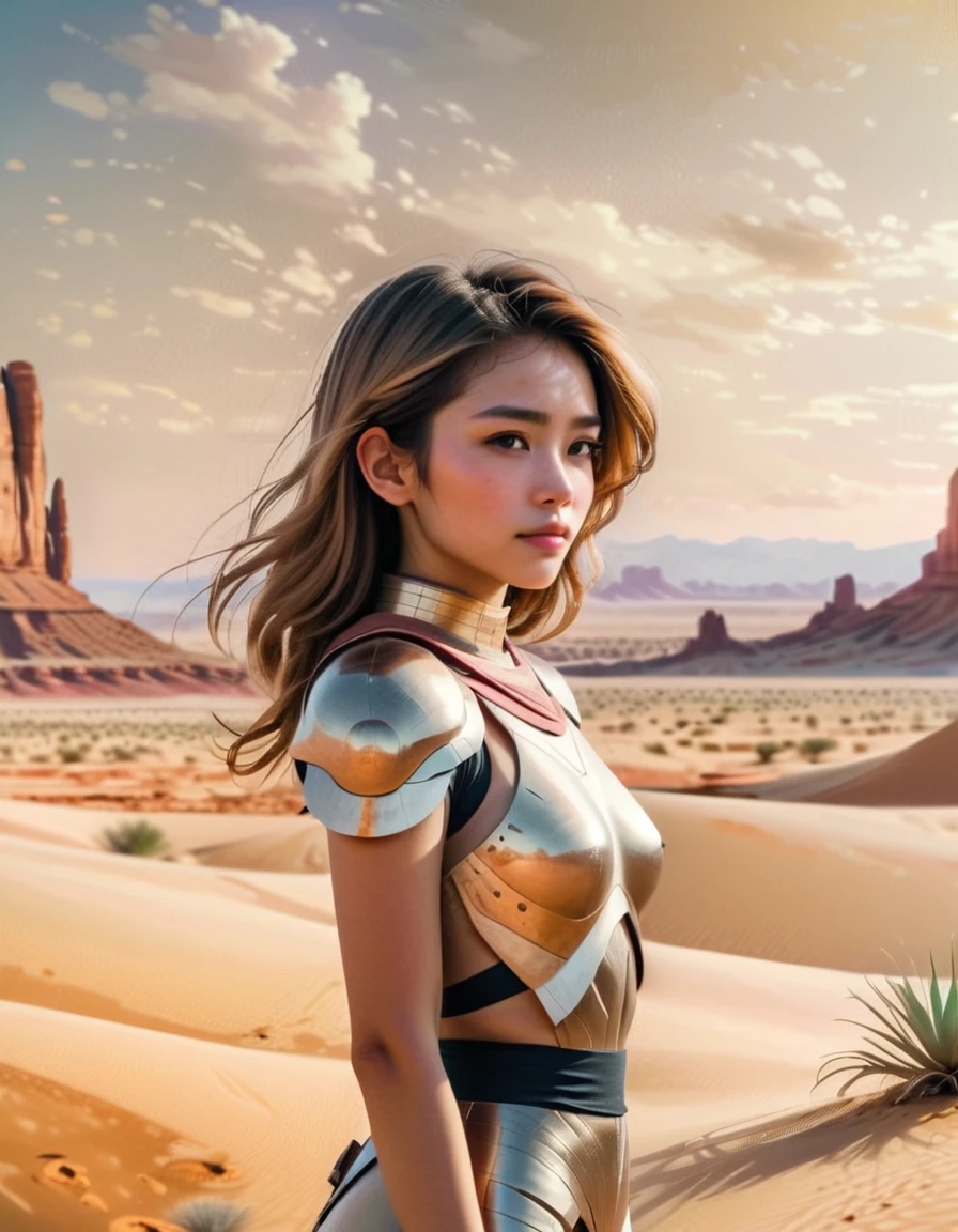 （0712）today's challenge theme: Desert Princess/沙漠公主/砂漠のプリンセス