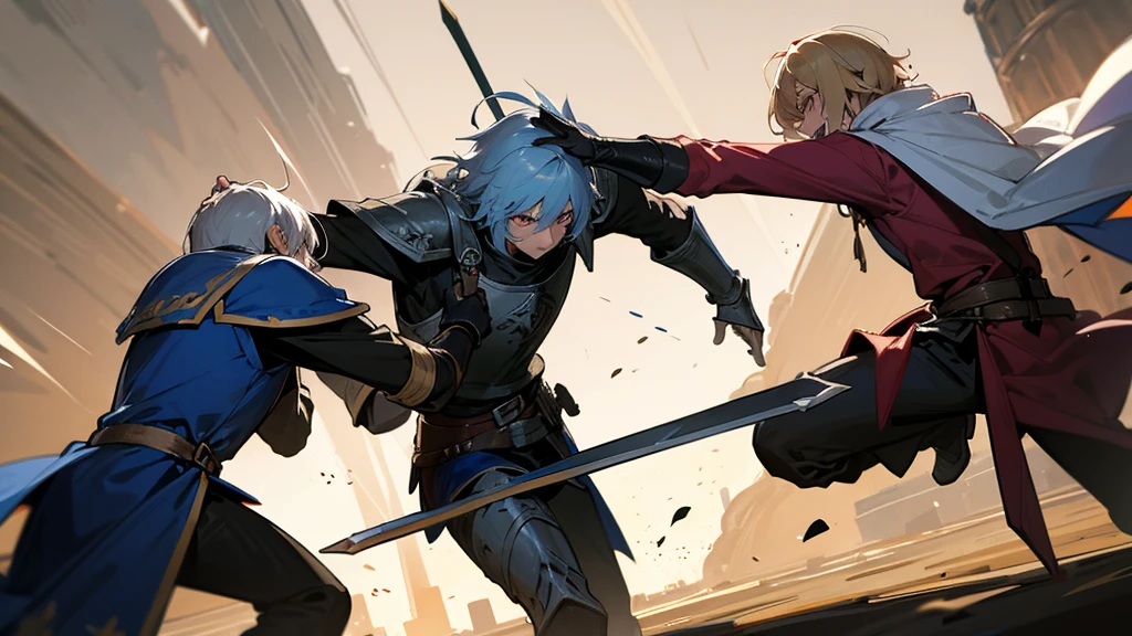 Knights slashing at each other RPG Fantasy