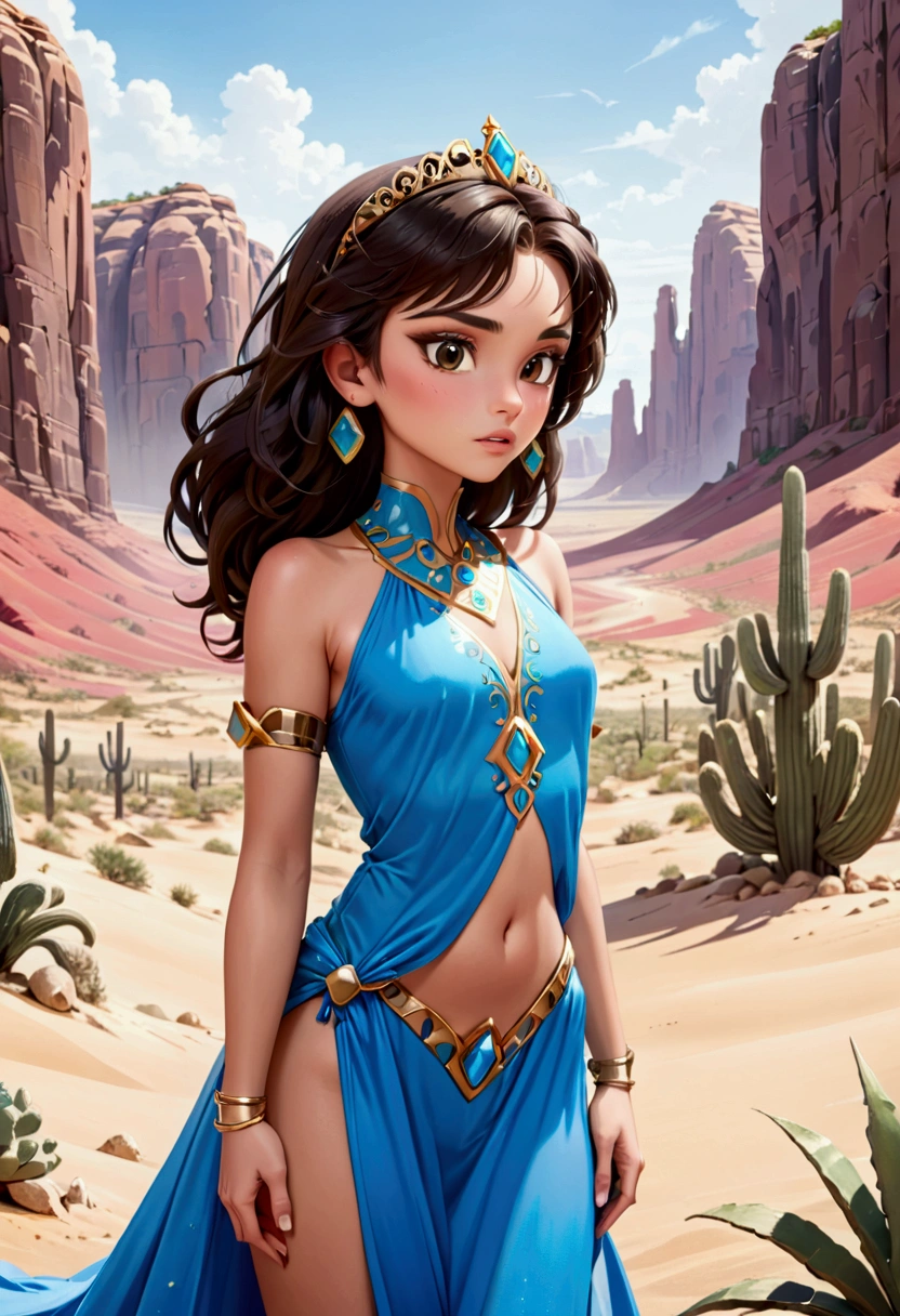 Desert Princess, full boy shot, gigantic 