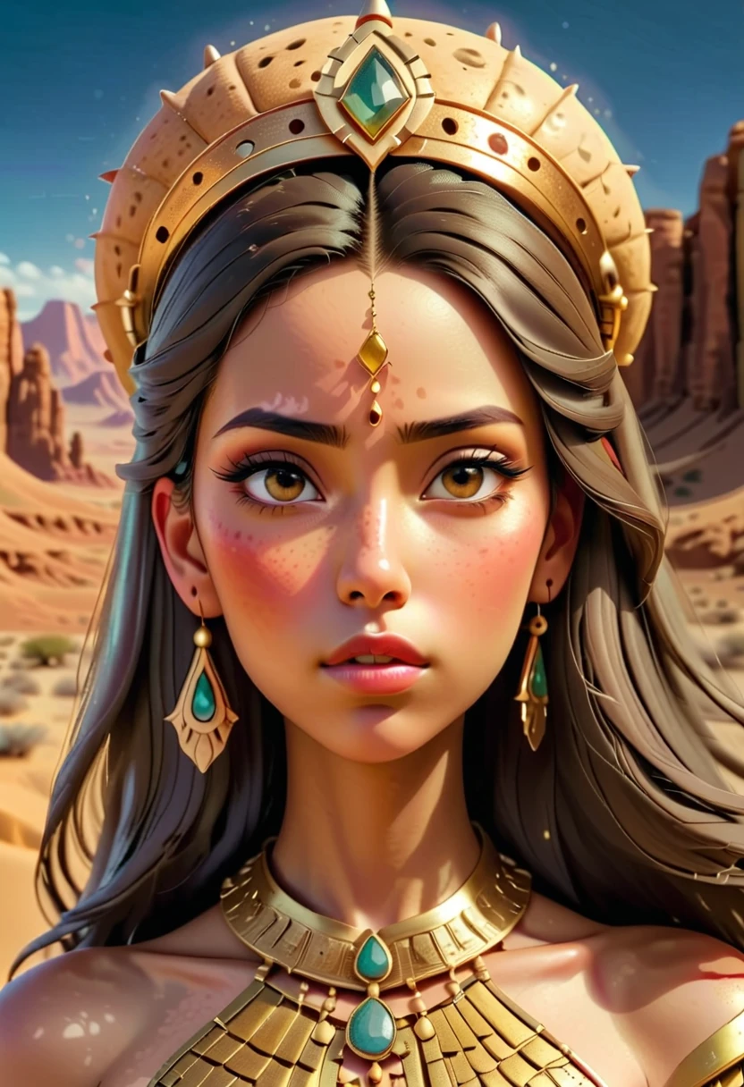 （0712）today's challenge theme: Desert Princess/沙漠公主/砂漠のプリンセス
