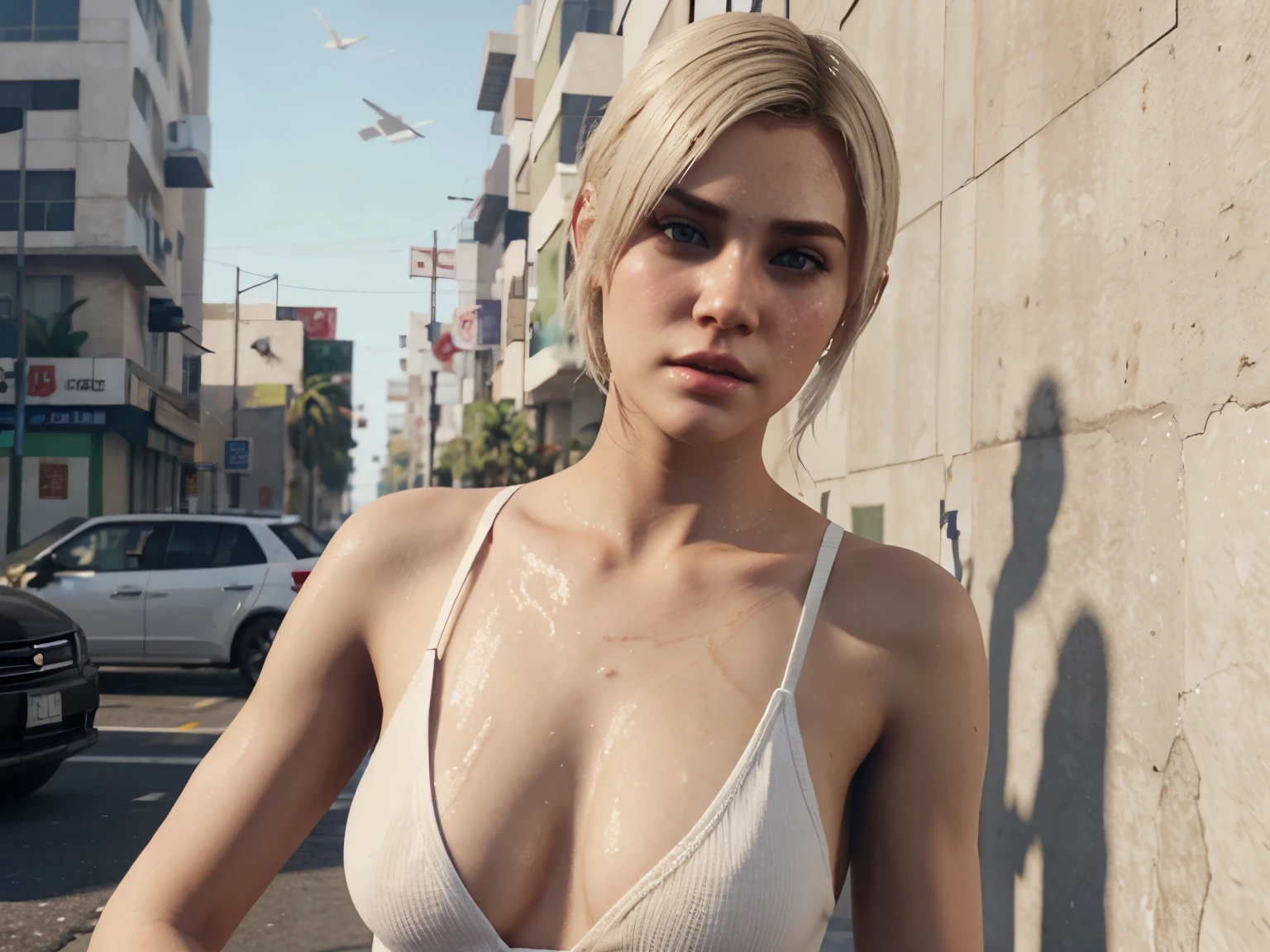 Girl White Skin in Gta 5