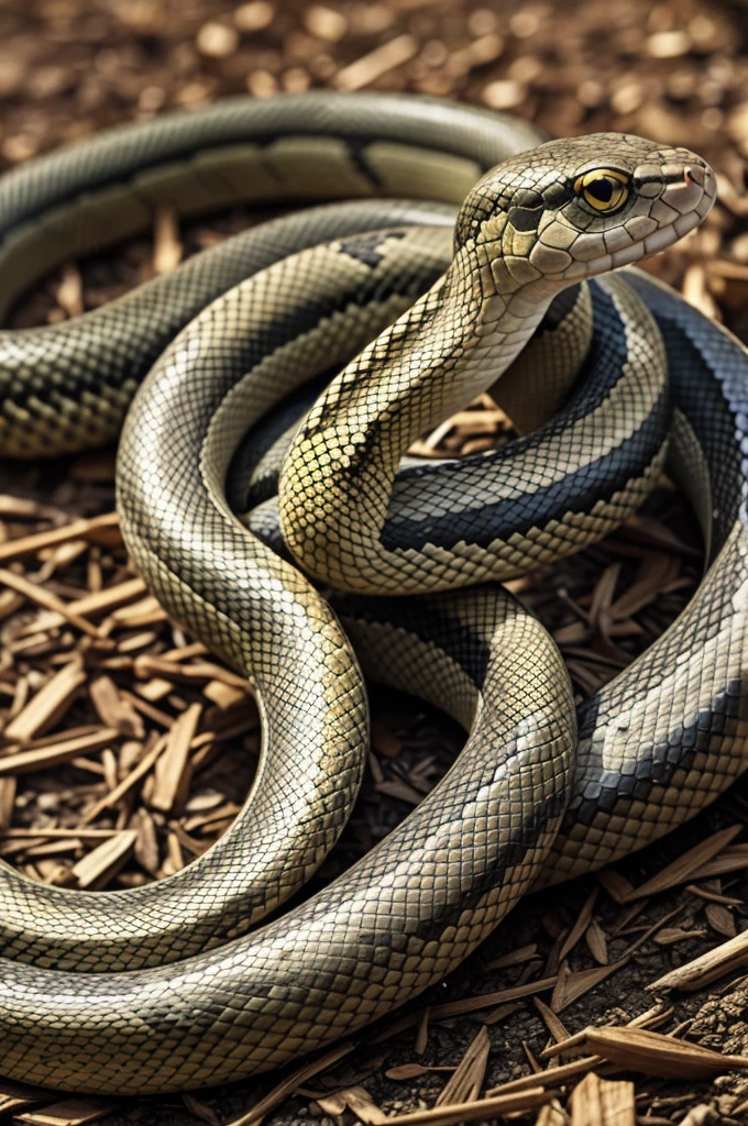Snake fused with mouse
