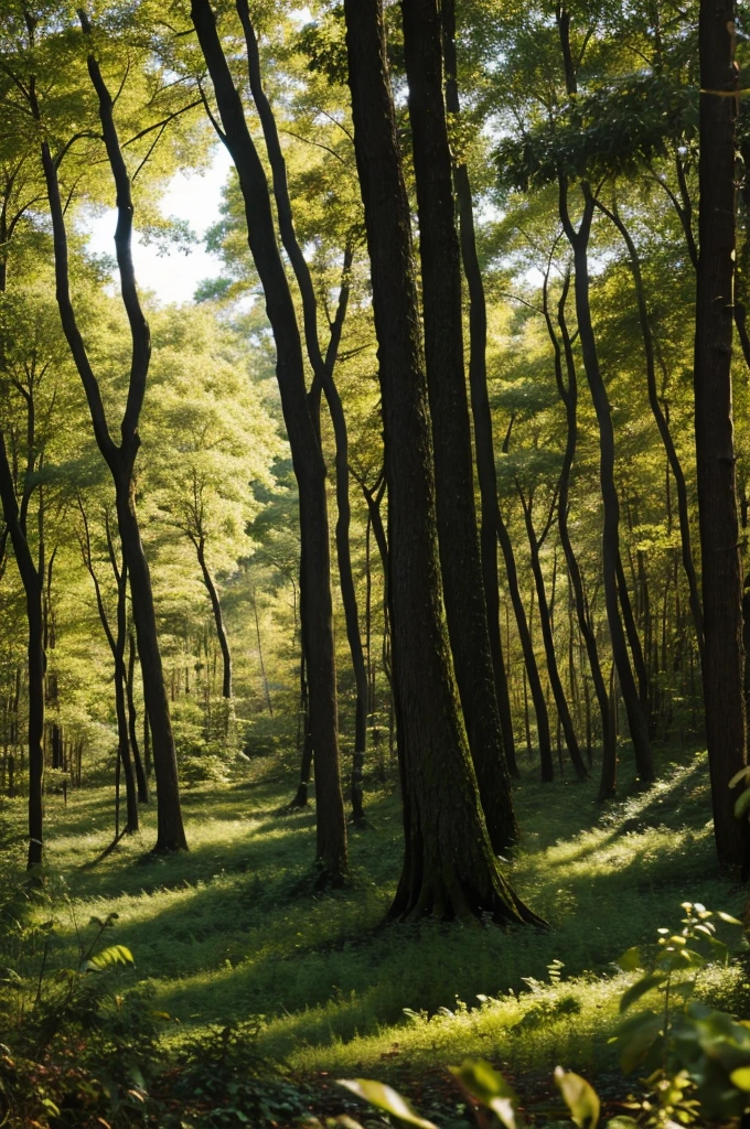 A wild forest