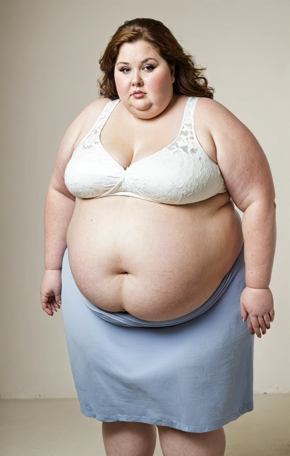 Obese woman