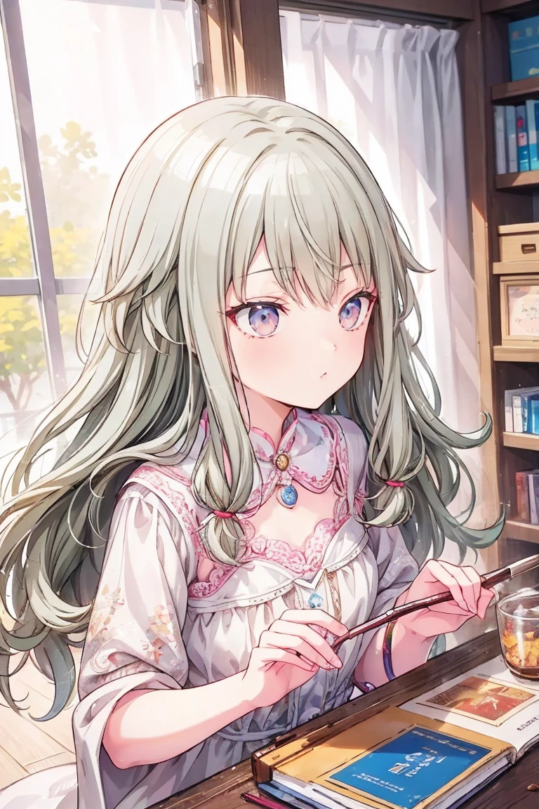 masterpiece、Best image quality、(Front facing)、smile,Face the camera、Fluffy hair、Delicate eyes、smile、愛らしい満面のsmile, 最high quality、girl、Looks 20 years old、1 person、masterpiece, Most detailed, high quality、Shiny Hair、Very fine and beautiful bright eyeedium chest、nose blush、Very detailed, clear and beautiful face, Awards, (Anatomically correct)、Reach out、The whole body is visible