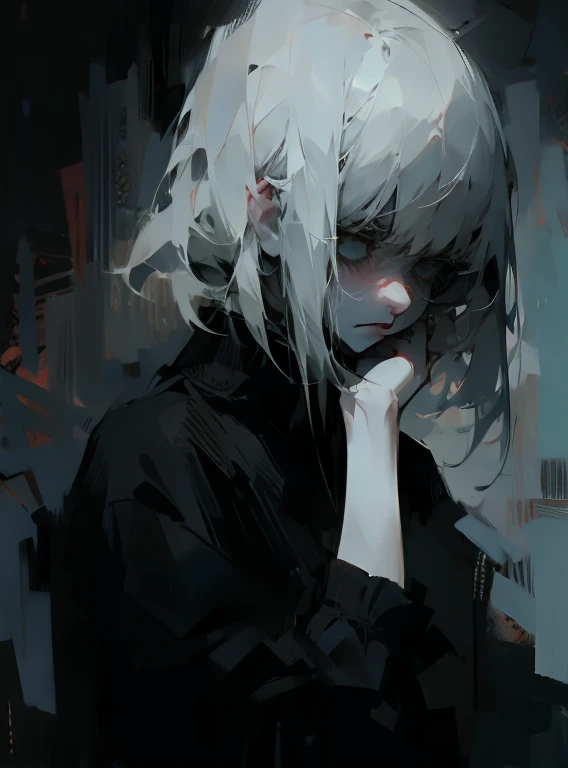 Girl, horror, sad, very dark