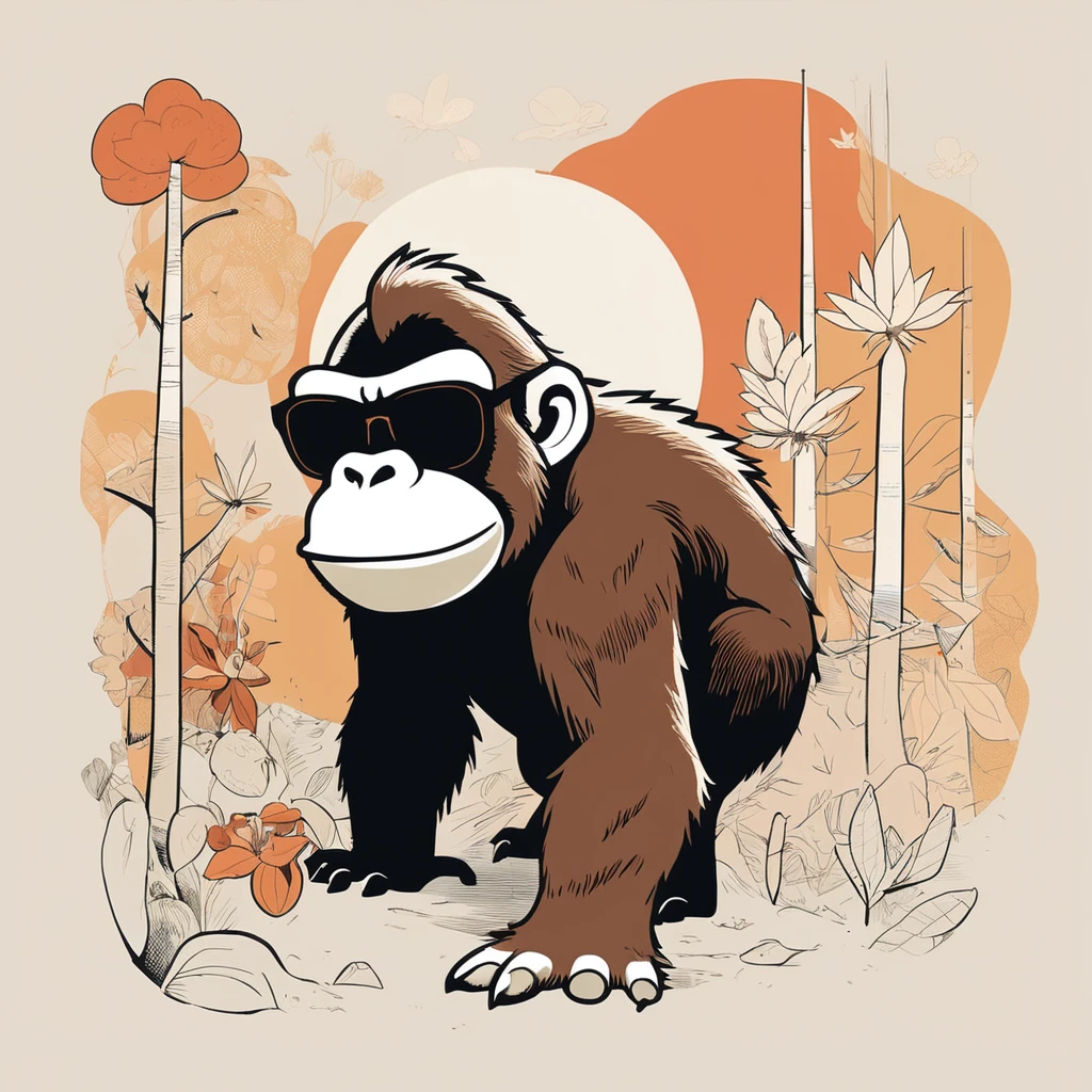 Donkey Kong , art by Sophie Roach , art by Jon Klassen , art by Michael Cho , art by Sophie Roach、sunglasses