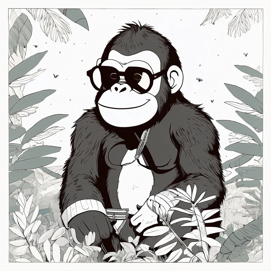 Donkey Kong , art by Sophie Roach , art by Jon Klassen , art by Michael Cho , art by Sophie Roach、sunglasses
