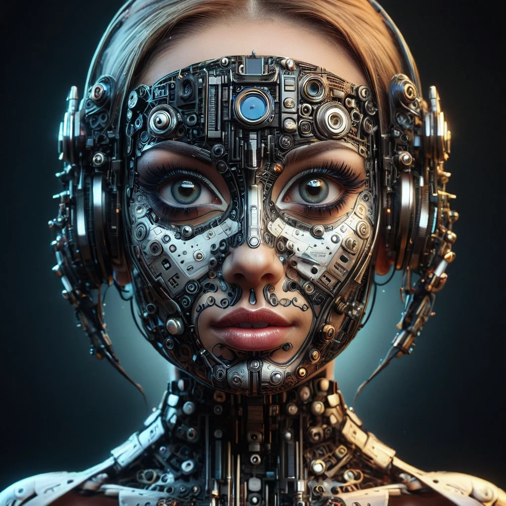 a pretty fashionable futuristic woman with black and white paint on her face,
perfect symmetric eyes, futuristic woman portrait, ethereal, best of behance, transhuman, intricate, hyperdetailed face and eyes, by Christian W. Staudinger,
masterpiece, sharp focus, depth of field, unreal engine, perfect composition,
cgsociety, digital art on pixiv, artstation, 8k, hdr