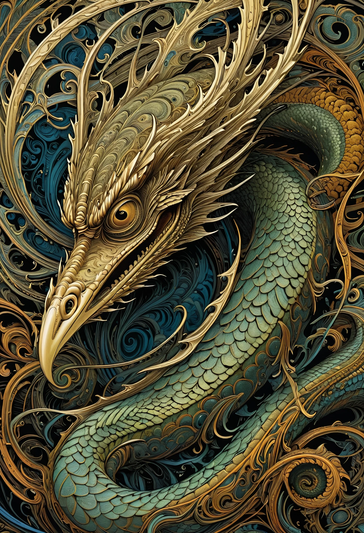 Aaron Horkey's painting depicts,Mysterious Landscape Photography,Luminous oil painting style,IncRedible futuristic images appear on the Miracle Stone,Mystery Book Cover Art, There is a lot of suspense, Dark, atmosphere, Dark "Imagine a vast desolate space,The spectral landscape unfolds from the surrounding haze, It's as if the fabric of reality has lost its color and vibrancy. Crystalline Monolith, No visible pulse or energy, Rising from the barren land like a forgotten fragment of knowledge, Casting an eerie glow over a featureless environment. Artworks should evoke an unsettling sense of alienation, The line between nothingness and existential despair becomes blurred, Put the audience into a state of numbness and indifference."Red,dark Red color palette
