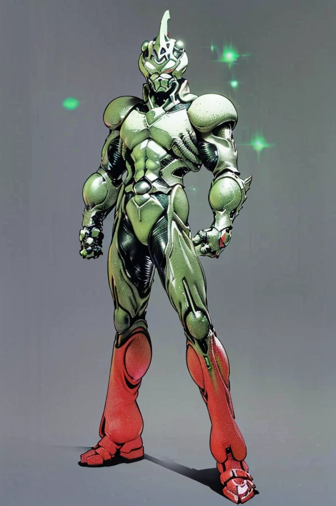 (((My Hero Academia Style))), (((Izuku Midoriya))), (((dark green tight-fitting hero suit))), (((full body suit))), (((skin-tight hero suit))), (((Tight Hero Costume))), (((dark green hero suit))), (((white metal gauntlets))), (((metal gauntlets))), (((white gauntlets))), (((calf-high white metal boots))), (((metal boots) white))), (((calf-high boots))), (((metal calf-high boots))), (((white boots))), (((metal boots))), (((perfect hands))), (((Perfect anatomy ))), ((((face covered)))), ((((dark green metallic helmet)))), ((((metallic helmet with neon green visor)))), ((((metallic helmet)))), ((((dark green helmet)))), ((((helmet with neon visor)))), ((((metal helmet)))), ((((Perfect head)))), ((((face covered)))), ((((faceless)))), ((((white star logo on chest)))), ((((logo star on the chest)))), ((((white logo on the chest)))), ((((logo on the chest)))), ((((star logo)))), ((((white star logo)))), ((((white logo)))), ((((neon green aura around)))), ( ((neon green aura))), (((aura in the background))), (((neon green aura in the background))), (((Neon green aura in the background))), (((aura))), ((((full body photo:1.5)))), ((((super detailed))))