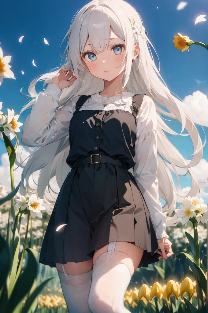 white hair