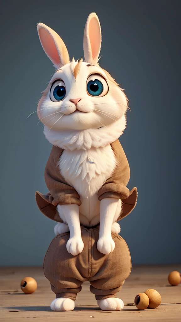 Rabbit　Eyeballs　cute