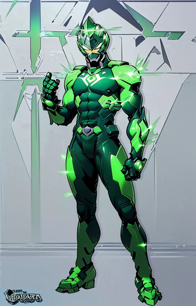 (((My Hero Academia Style))), (((Izuku Midoriya))), (((dark green tight-fitting hero suit))), (((full body suit))), (((skin-tight hero suit))), (((Tight Hero Costume))), (((dark green hero suit))), (((white metal gauntlets))), (((metal gauntlets))), (((white gauntlets))), (((calf-high white metal boots))), (((metal boots) white))), (((calf-high boots))), (((metal calf-high boots))), (((white boots))), (((metal boots))), (((perfect hands))), (((Perfect anatomy ))), ((((face covered)))), ((((dark green metallic helmet)))), ((((metallic helmet with neon green visor)))), ((((metallic helmet)))), ((((dark green helmet)))), ((((helmet with neon visor)))), ((((metal helmet)))), ((((Perfect head)))), ((((face covered)))), ((((faceless)))), ((((white star logo on chest)))), ((((logo star on the chest)))), ((((white logo on the chest)))), ((((logo on the chest)))), ((((star logo)))), ((((white star logo)))), ((((white logo)))), ((((neon green aura around)))), ( ((neon green aura))), (((aura in the background))), (((neon green aura in the background))), (((Neon green aura in the background))), (((aura))), ((((full body photo:1.5)))), ((((super detailed))))