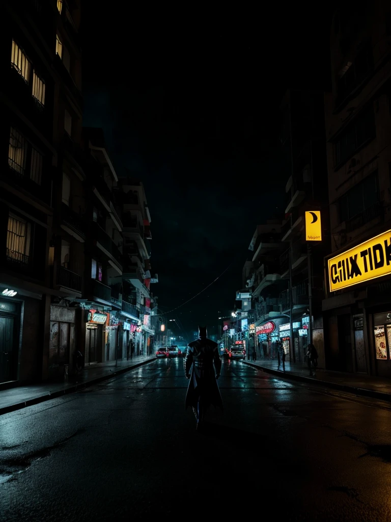 Batman with dick tracy, in a blocked street, in a gótica city, at the night, Cinematography style, master piece, cinematic illumination.
Hyperealismo, cinematic style, Ultra realism, HDR, cinematic lighting, unity rendering, high detail, 4k resolution, vfx effects.