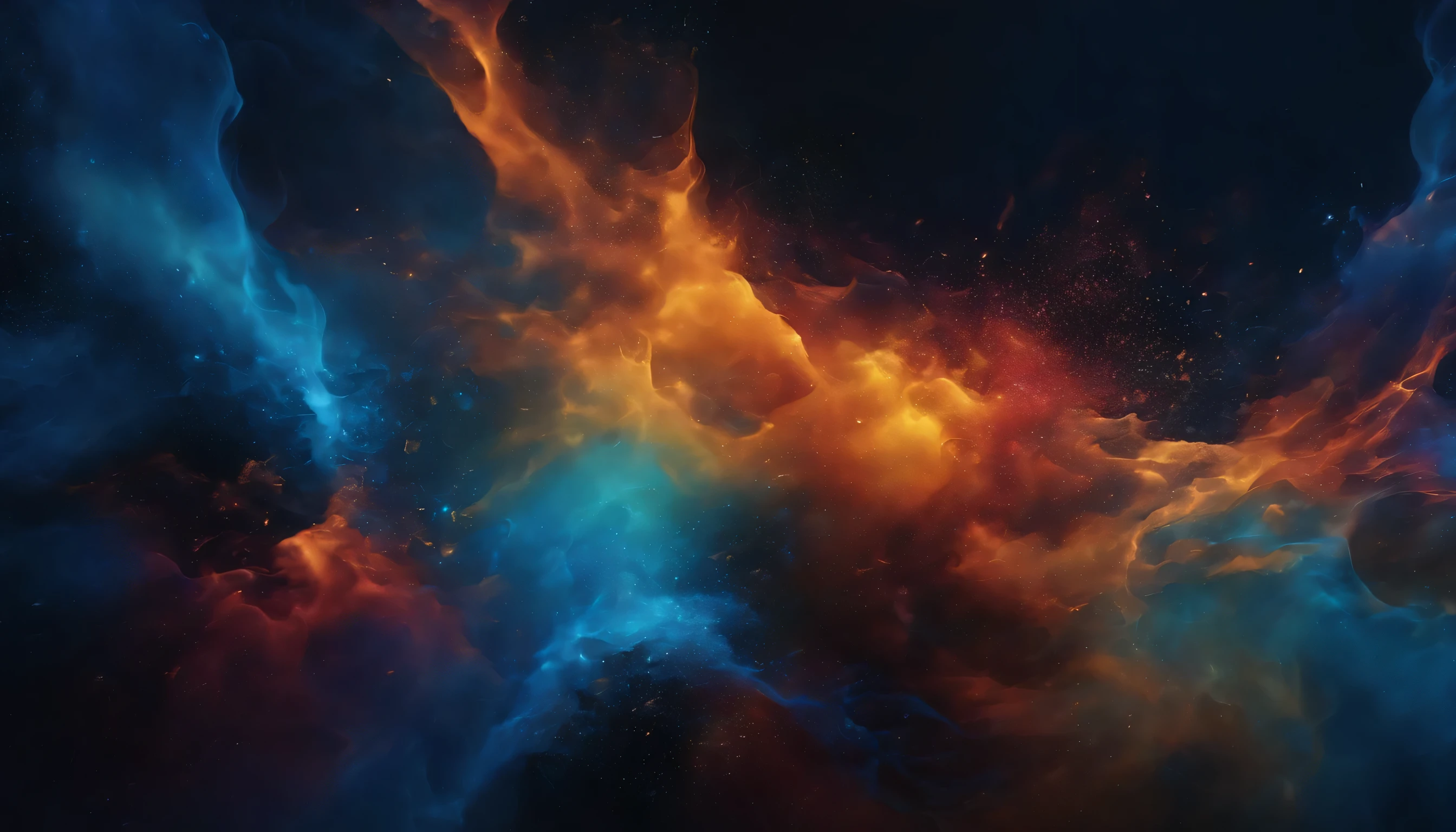 Abstract background splashes dark blue