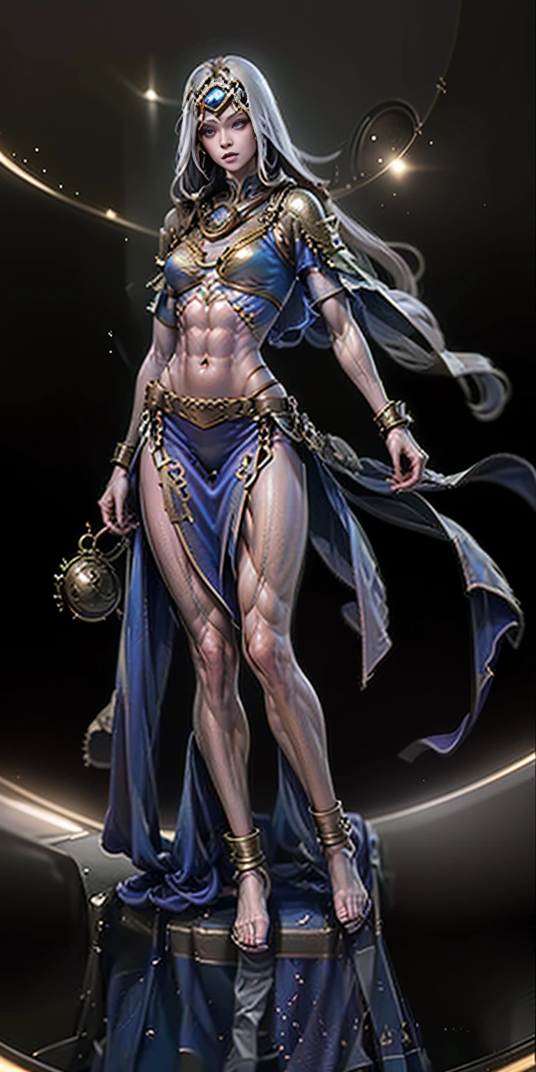 Solo Female: Body: Tall and slim with an hourglass figure Toned and muscular physique Slender abs Perfect anatomy