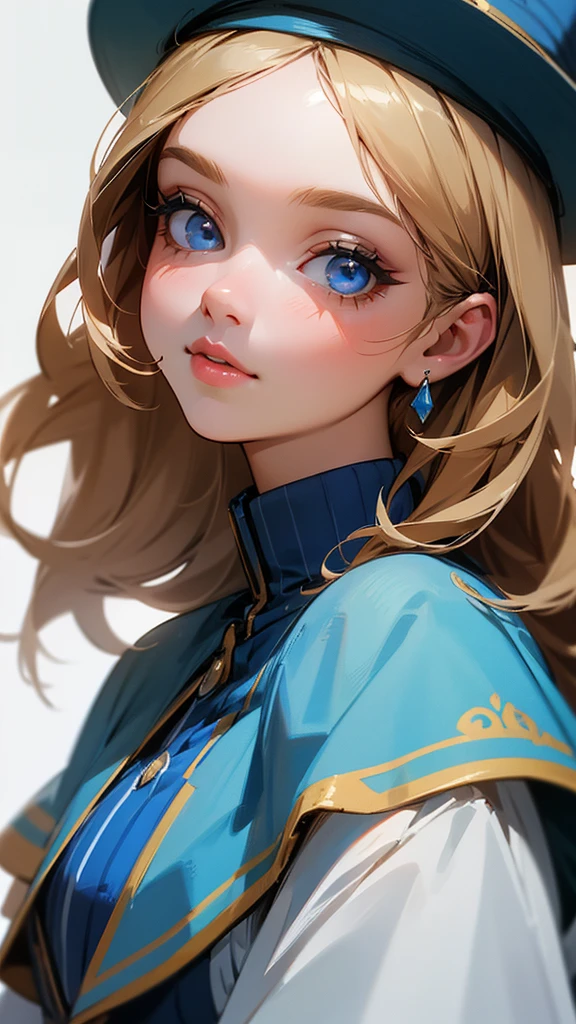 1girl, , adorable, 138cm height, , beautiful blue hat with x in the center, striped white and yellow shirt, orange shorts with white trim, detailed face, detailed eyes, detailed lips, long eyelashes, detailed portrait, realistic, photorealistic, masterpiece, 8K, high quality, ultra-detailed, intricate details, beautiful colors, soft lighting, cinemati