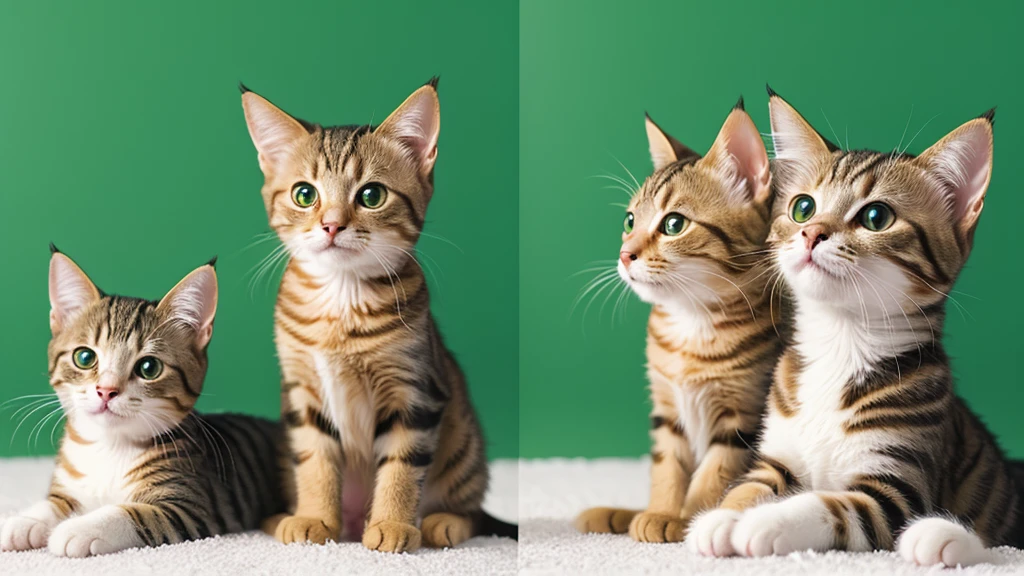 cat cute greenscreen