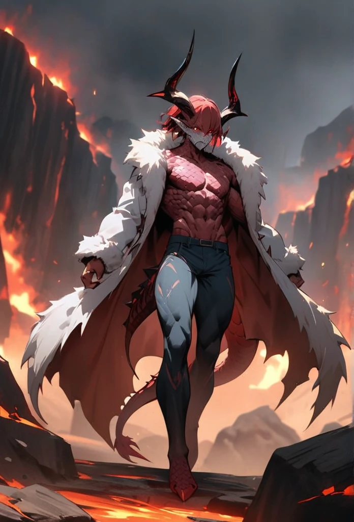 gigantic demon, super powerful, stark, demon like mahoraga 