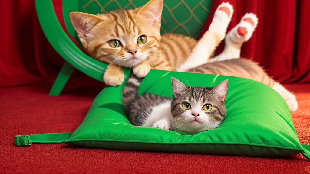 cat cute greenscreen One