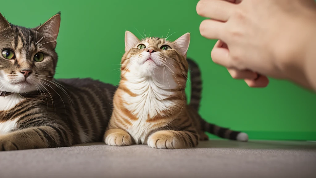 cat cute greenscreen One