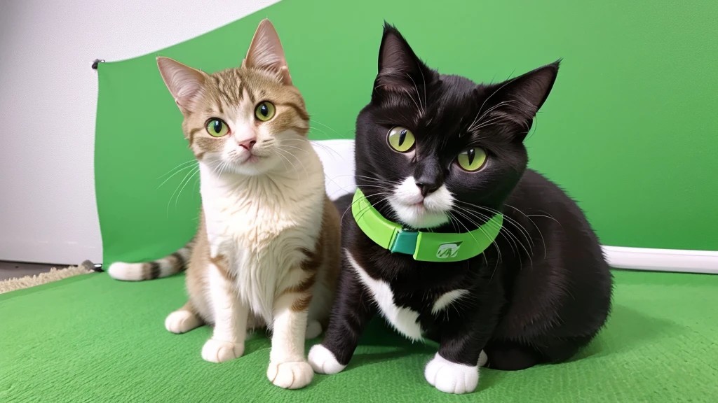 cat cute greenscreen One