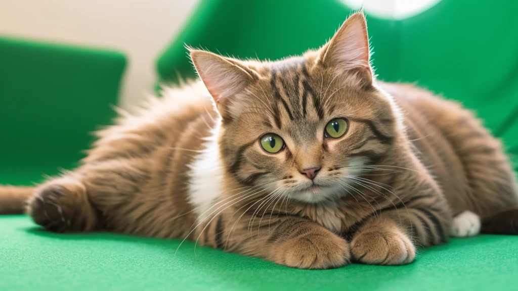 cat cute greenscreen One