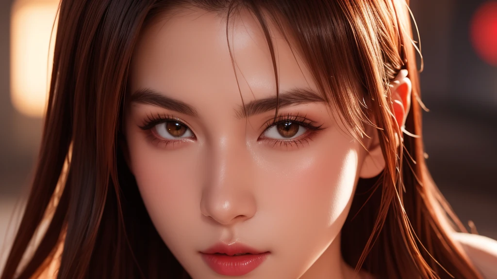 Game Art，Cg animation，Best image quality，Maximum resolution，8K，(A half-length photo)，(portrait)，(Head close-up)，(Rule of Thirds)，Unreal Engine 5 rendering works，20 year old girl，((Queen))，The eyes are very detailed，(Large Breasts)，Elegance and nobility，Movie Lighting，Ray Tracing，Game CG，((3D Unreal Engine))，OC rendering reflection pattern，4K，Ultra-clear，Translucent lace，Fair and plump figure，Pretty Face，Glossy Gel Coat，The Queen in a luxurious dress，Necklace jewelry，intricate tattoo designs，The tattoo is very delicate，goddess，Large breasts，Steel bracelet on arm，Turn one eye and close one eye