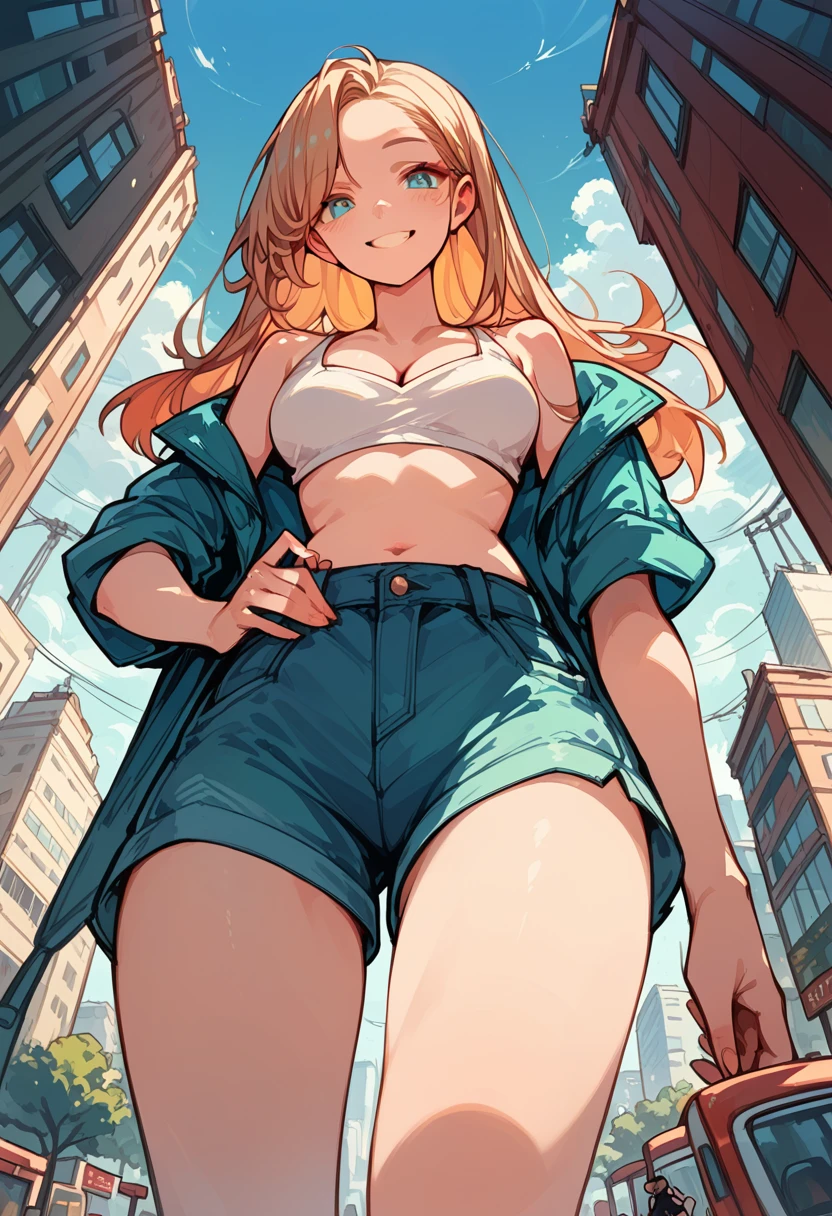 Spider man and Mary Jane sitting on the roof, looking at the Sky 