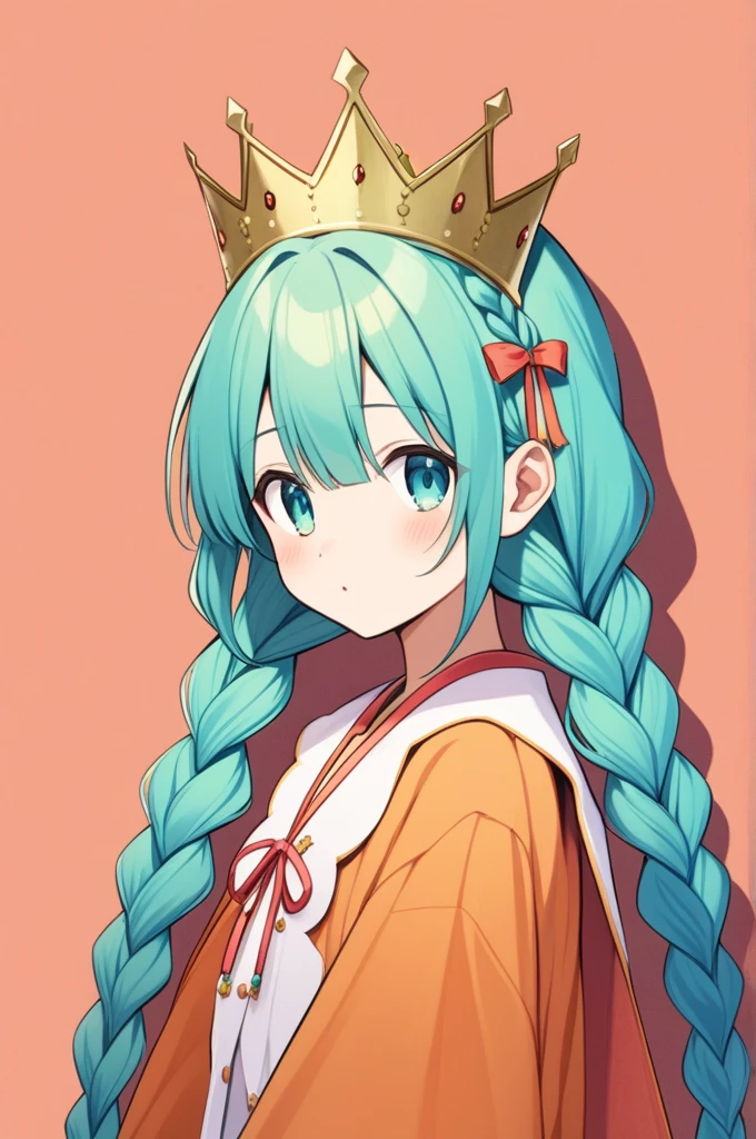 alone, One girl、Crown braids in the same color as your hair, hair ornaments, Hair Ribbon,(Hanagara's pink kimono)、Red Eyes、Black Hair、(blush:1.4)、(A shy smile:1.4)、Slightly larger breasts、Dressing room、View the viewer、Above the knee