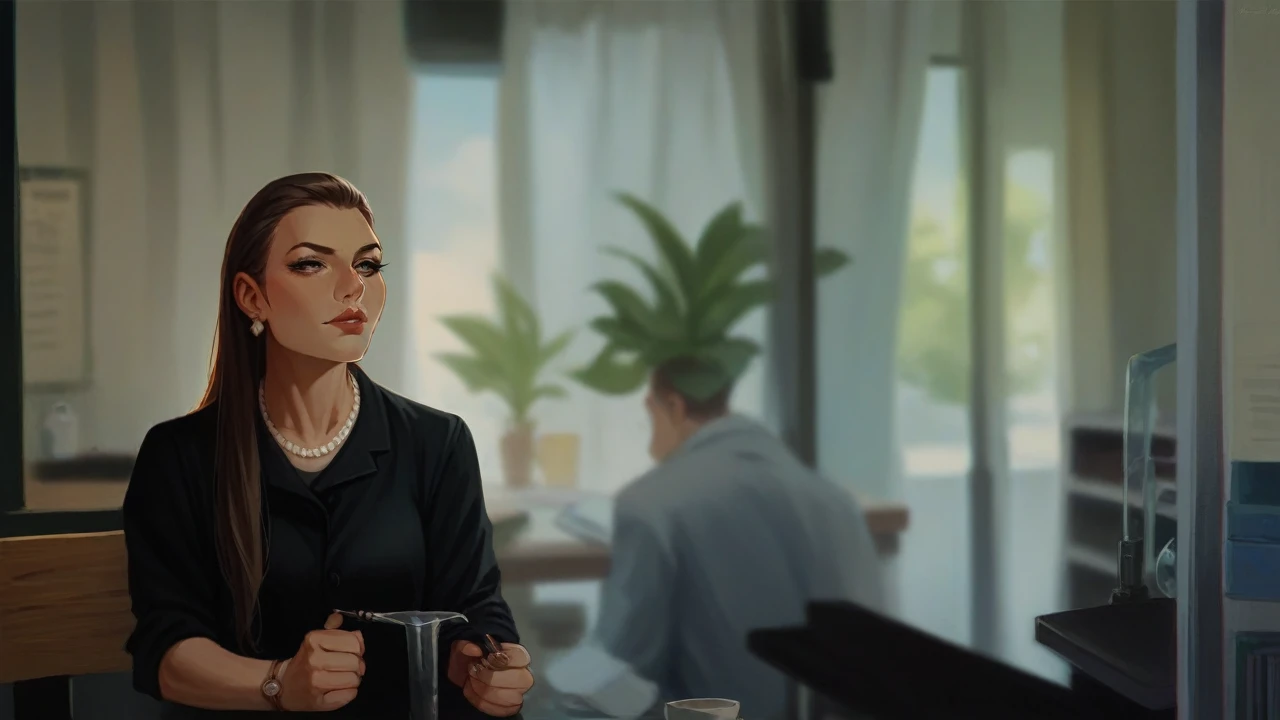 She is a doctor, beautiful place