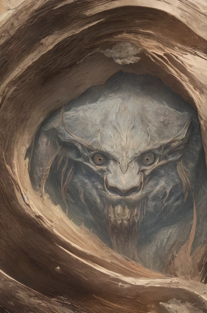 (Highest quality、High resolution、8K、Accuracy、masterpiece: 1.2)。Strange landscapes and monsters。