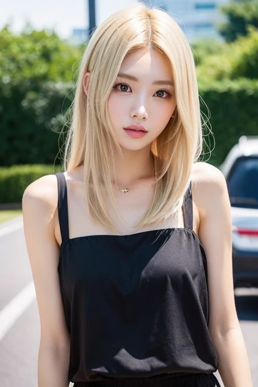 Please make me blonde。