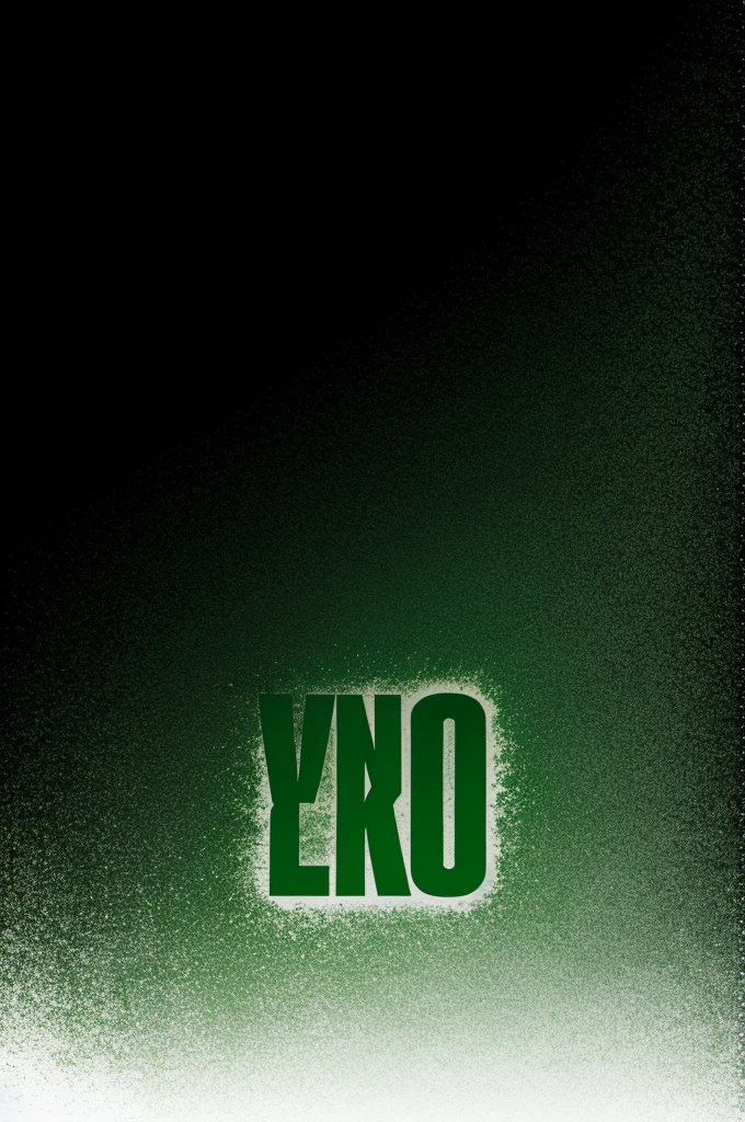 Black background with some green gradient and in the center the word pvl in white that stands out a lot