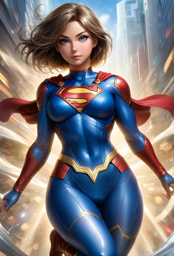 portrait of {Naomi Russell (Super Girl)}, Action {Face sitting SD1.5 (Girl sitting}, smooth soft skin, big dreamy eyes, big-ass, swollen vagina, cute hair, whole body, symmetrical, eyes wide open anime, soft lighting, face detailed, por Makoto Shinkai, stanley artgerm lau, Opa, Rossdraws, conceptual artwork, digitalpainting, looking at the camera