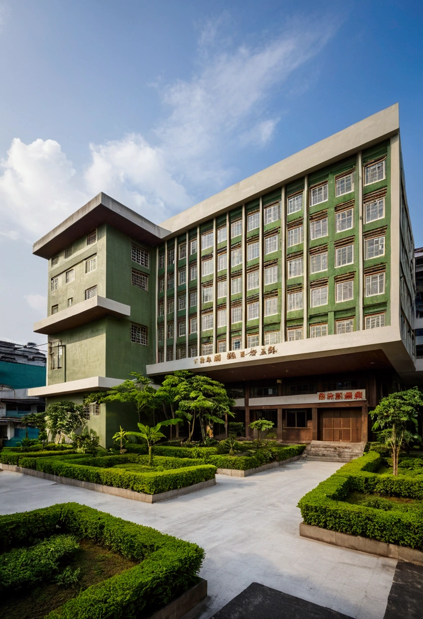 Duam Town 4-way intersection, Duam Oriental Medicine Hospital, building, exterior view