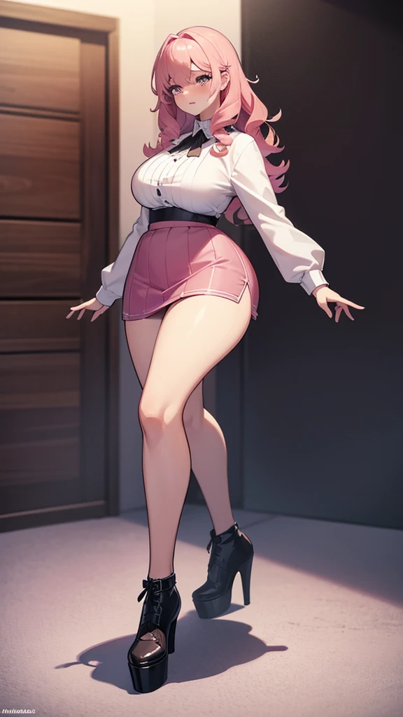 20S
Body Typе: CHUBBY
Face Style: EUROPEAN
Hair Colour: PINK 
Hair Style: curly long
Breast: XXL
Butt: LARGE
Clothes: MINI SKIRT
Photo style: FANTASY 
Environment: BEDROOM CURLYLONG
FULL-BODY
Character: TRANS
2 girls
