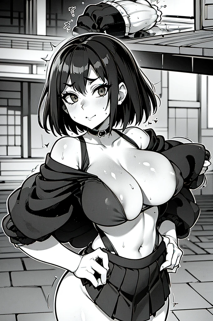 anime girl with long by white and
((Ultra quality)), ((Masterpiece)), Volume, negro & white style, Manga, ((wide negro)), (beautiful face), (beautiful female lips), (), charming, ((sexy facial expression)), looks at the camera with a slight smile, (White skin color), (White skin), glow on the body, ((detailed eyes)), ((Brown eyes)), (juicy female lips), (Dark eyeliner), (beautiful female hands), ((Ideal female figure)), ideal female body, Beautiful waist, beautiful hips, medium breasts, ((Subtle and beautiful)), A seductive posture (), (dressed in Japanese negro & white style) bottom: The Japanese school, corridor, ((depth of field)), ((high quality clear image)), (clear details), ((high detail)), realistically, Professional photo session, ((clear focus))
((Masterpiece, Best Quality)), Insaneres, absurdities, Alone, outdoor, Clothes_black bible_school dress_propiowaifu, 1 girl, by rubio, wide, Blue eyes, black vest, Red skirt, White shirt, collar shirt, suspenders, , black thighs, The Great Passage, tie, Mangas largas, pleated skirt, red tie, (contrasted, hand on hip)Lens flare, depth of field, bokeh, embers, vanishing Point, looking at the viewer,Huge