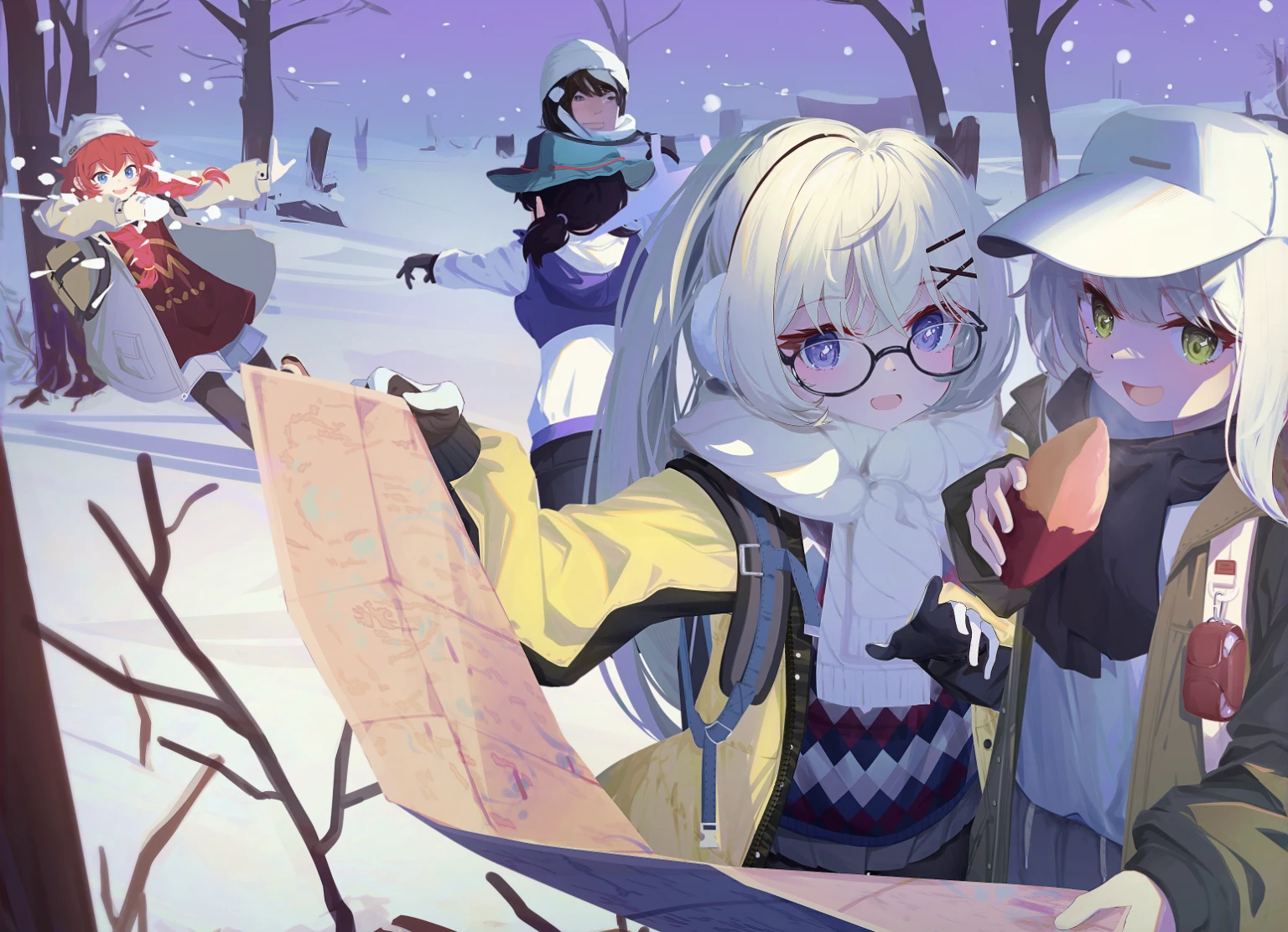 Snow Scene