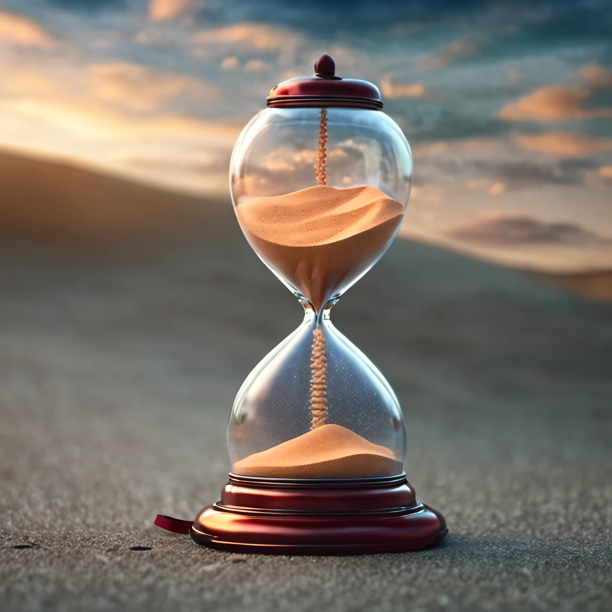 hour glass, sand clock