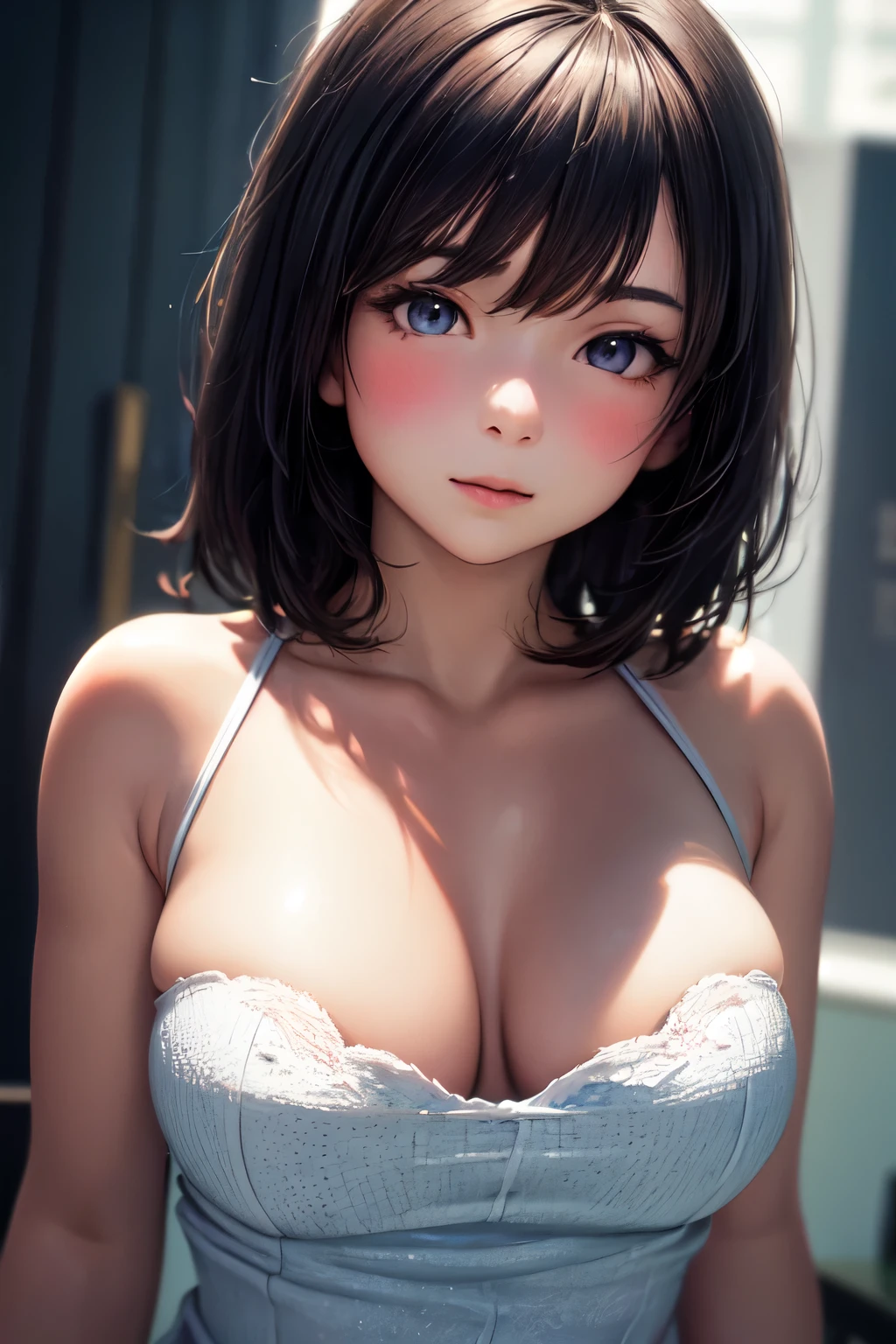 1 girl, depth oF Field, First-person view, F/1.8, 135 mm, Nikon, UHD, Retina, masterpiece, precise, Anatomically correct, Textured Skin, Super Detail, High Detail, high quality, best quality, high resolution, 1080P, HD, 4K, 8K