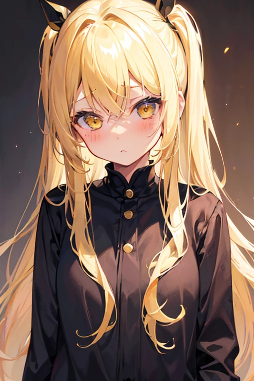 One girl, alone, woman, (Tolerate野_Tolerate),(blonde) (blonde_hair), (gold_hair), ((length_hair)), ((前hair)), (yellow_eye), blush, cute, Love&#39;s Cheek, Innocent face, pointed_ear, (blush_Stickers), flat_Big breasts, Narrow waist, dress, bow, bracelet, tooth, Portrait Global Illumination, hdri, Scattered beneath the surface, masterpiece, 4K, Ray-tracing, beautiful, Glamour、 sharp, Smooth Skin, Anime Sunset, since、No correction、Uncut、20+、Ahegao、Overflowing love juice、No correction、Pink nipples、Delicate painting, beautiful**, 長いhair, temperament,beautifulwomanが口紅で唇を塗る. beautifulwomanの顔, Fine details, ,身naked体, Expose your breasts,naked、