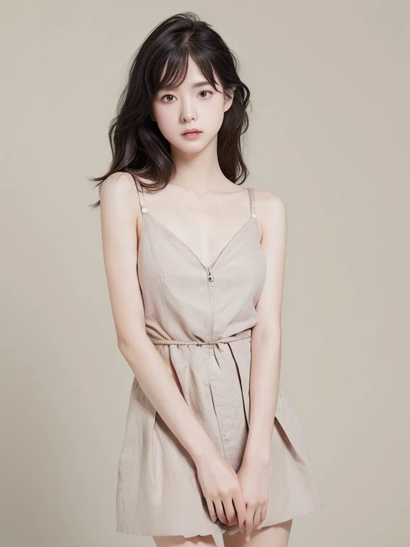 (Highest quality:1.5)、(Masterpiece:1.5)、(high resolution:1.5)、(raw photos:1.5)、realistic、Virtual image、Highly detailed、Film pellets、Fine skin、Soft, natural light、symmetrical on both sides、8K、ภาพประกอบที่Delicate and prettyงามอย่างยิ่ง、
1 girl comes in、Random hairstyle、Slender legs、Delicate and pretty、perfect face、beautiful eyes、White and bright skin、Real human skin、hair follicles、(Japanese students:1.2)、Young face、From the waist upwards、big, full breasts、
