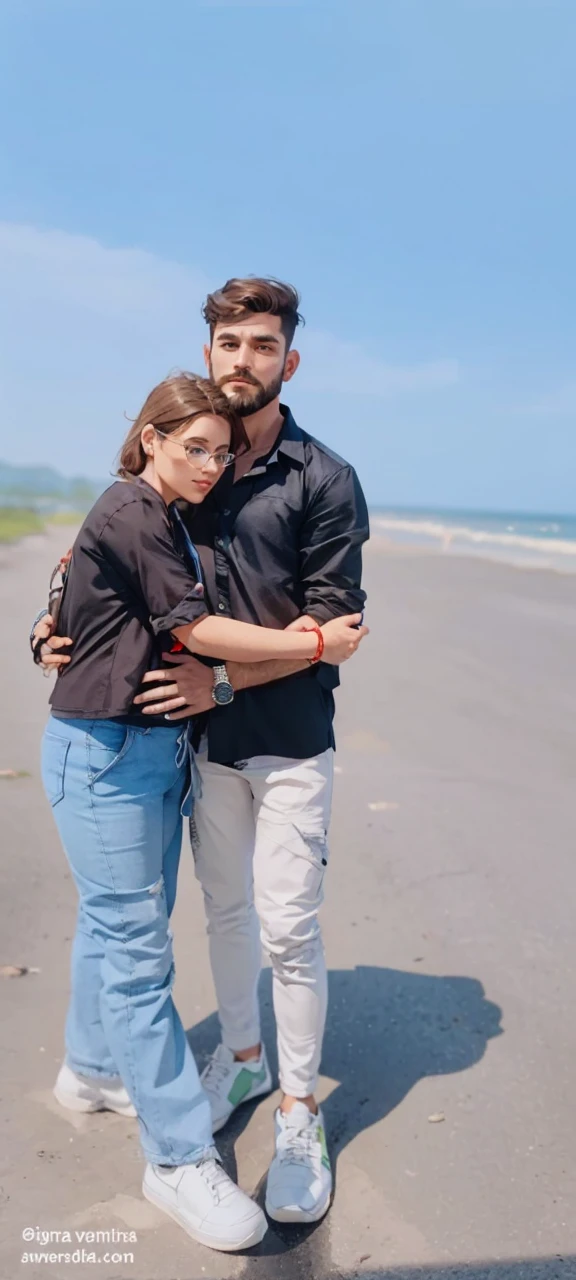 Homme aux cheveux mi-longs attachés avec une barbe de taille moyenne portant des lunettes et une blouse blanche assis à une table fumant une pipe
